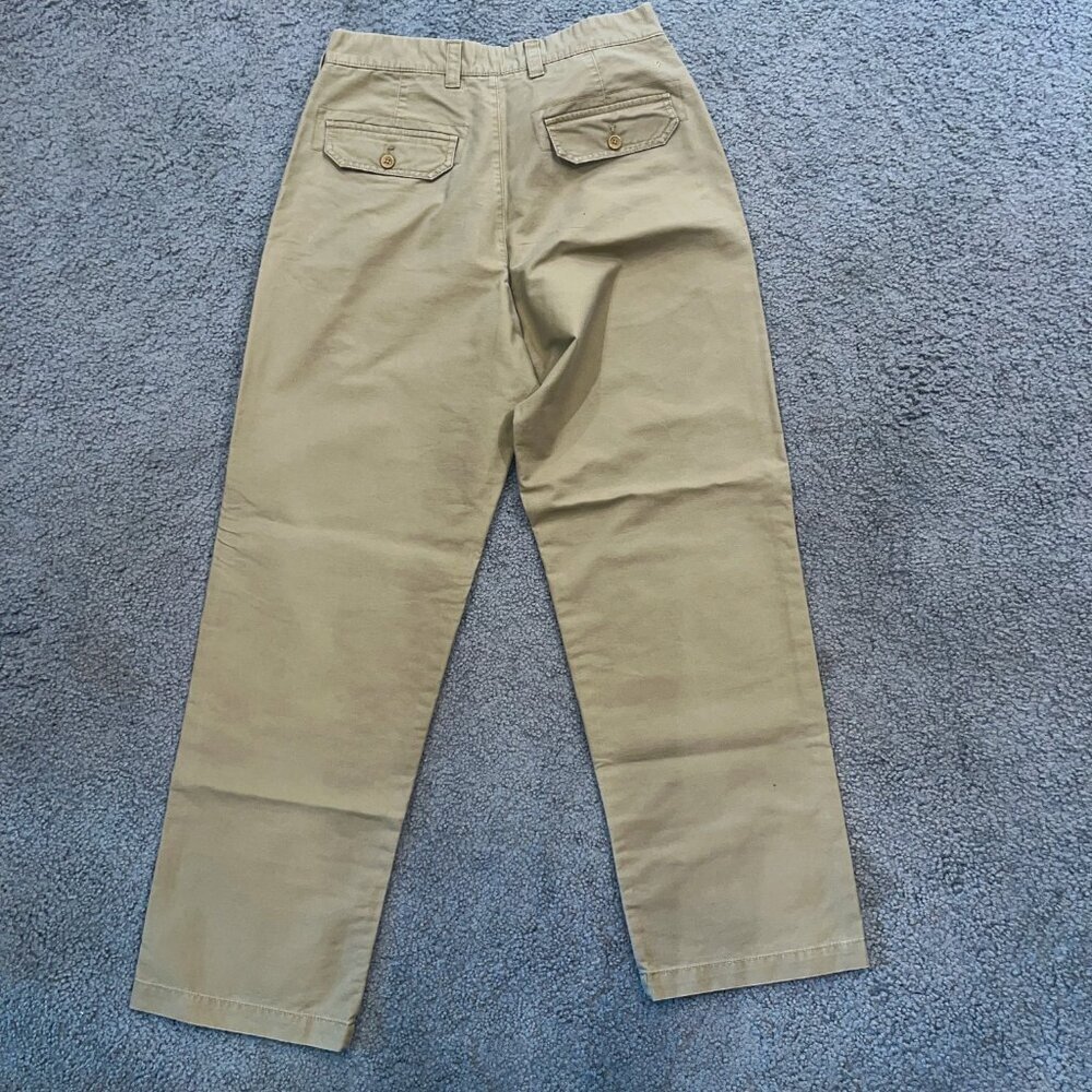 IZOD Red Label Luxury Sport Edition Tan Men's Pants - W33 L32 - Excellent Cond - Picture 4 of 10